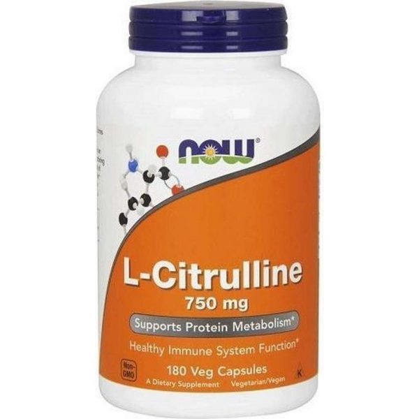 L-Citrulline Now Foods 180v-caps