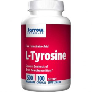 L-Tyrosine 500 mg (100 Capsules) - Jarrow Formulas