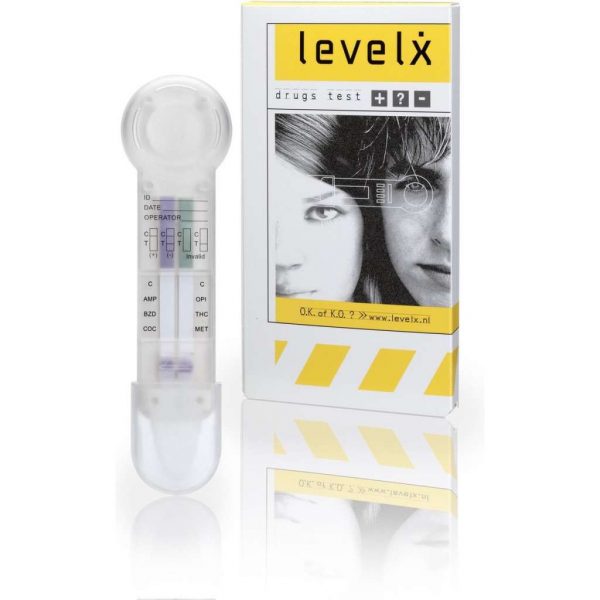 LevelX Speekseltest Drugs - 1 stuk - Drugstest