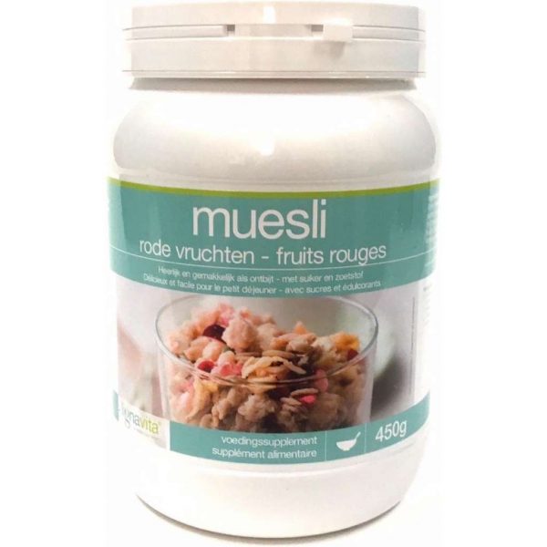 Lignavita Pot Muesli rode vruchten - 450 gram