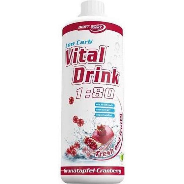 Low Carb Vital Drink 1000ml Pomegranate Cranberry