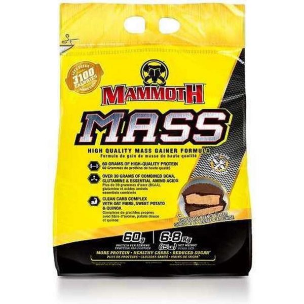 Mammoth Mass (Mammoth 2500) 6800gr Chocolade Peanut