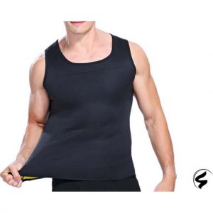 Mannen L Afslank Vest Neopreen - Sauna Shirt Afslanken - Sportkleding Afvallen - Afslank Kleding - Zweetkleding - Vetverbranding