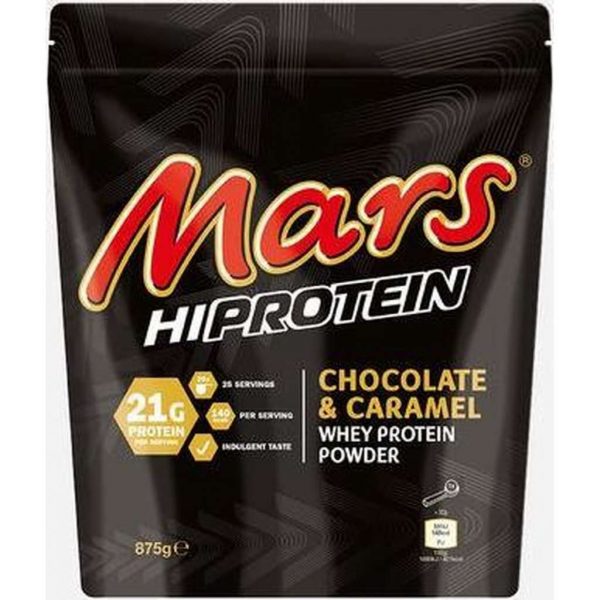 Mars Whey Protein - Eiwitpoeder / Eiwitshake - 875 gram - Chocolade & Caramel