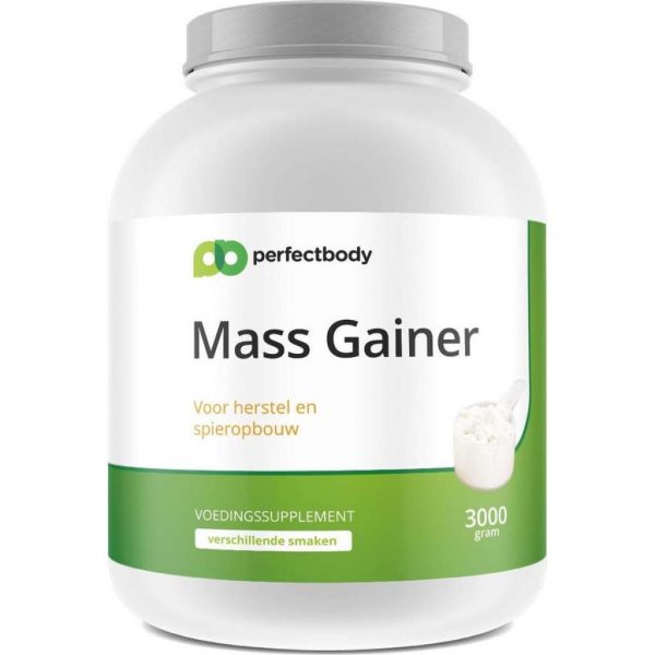 Mass Gainer - 3000 Gram - Vanille - PerfectBody.nl