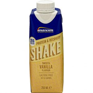 Maxim Protein & Recovery Drink Smooth Vanilla 9 x 250ml