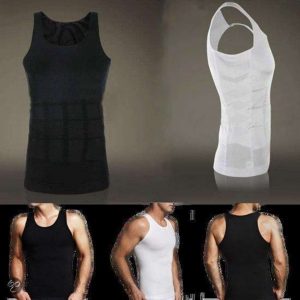 Men's bodyshaping ondershirt-XL - zwart