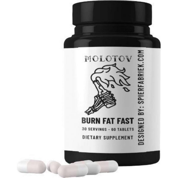 MOLOTOV - BURN FAT FAST - fatburner - vet verbrander - afvallen - fat killer - gewichtsverlies - YOUR NEXT BFF