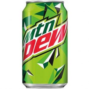 Mountain Dew Energy Drink 33cl Blikjes Tray 24 Stuks