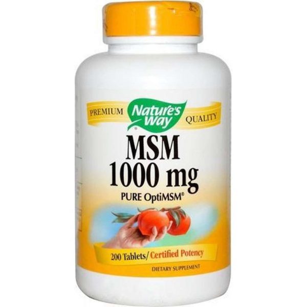 MSM 1000mg Nature's Way 200tabl