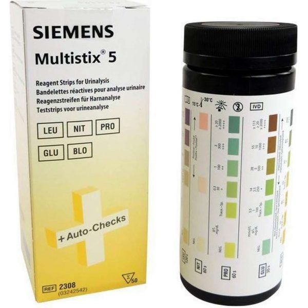 Multistix 5 Urinetest, 50 stroken