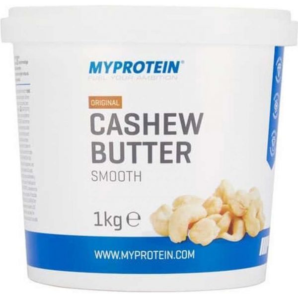 Natural Cashew Butter, Crunchy, Tub, 1kg - MyProtein