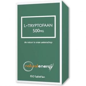 Natural Energy Aminozuren L-tryptofaan 500mg Tabletten 60tabletten