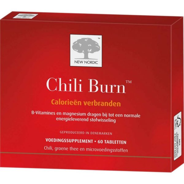 New Nordic Chili Burn - 60 tabletten - Voedingssupplement