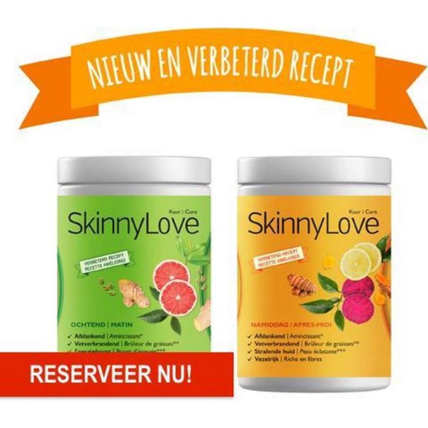 NIEUW: SkinnyLove vermageringskuur (2x 500g)