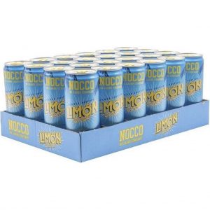 NOCCO BCAA Drink Limon del Sol 24 x 330 ml - No Carbs Company - Energiedrank, Suikervrij