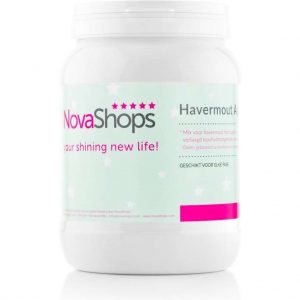 Novashops eiwitdieet - Koolhydraatarme Muesli | Havermout Appel-Kaneel (17 porties)