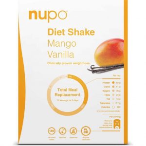 Nupo Dieet Shakes (12 porties) - Mango Vanille - Snel resultaat met 6 heerlijke dieet shakes per dag