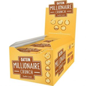 Oatein Millionaire Crunch - Vegan Proteïne Repen / Plantaardige Eiwitrepen - Banoffee - 12 eiwitrepen