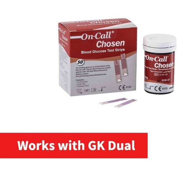 On Call® Glucose Teststrips voor Chosen of GK Dual (x50)