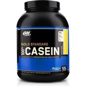 Optimum Nutrition 100% Caseine Time Release Proteine - Eiwitpoeder / Proteine Shake - 1816 gram - Creamy vanilla