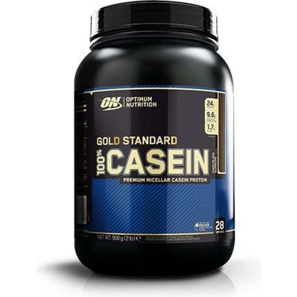 Optimum Nutrition 100% Caseine Time Release Proteine - Eiwitpoeder / Proteine Shake - 908 gram - chocolate