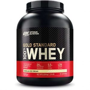 Optimum Nutrition - 100% Whey Gold Standard Protein - Vanilla Ice Cream - 2270 gram