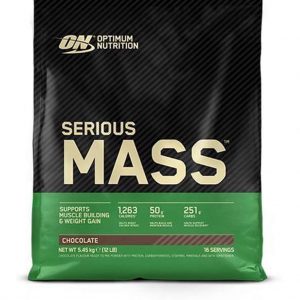 Optimum Nutrition - Serious Mass - Chocolate - 5455 gram (16 shakes)