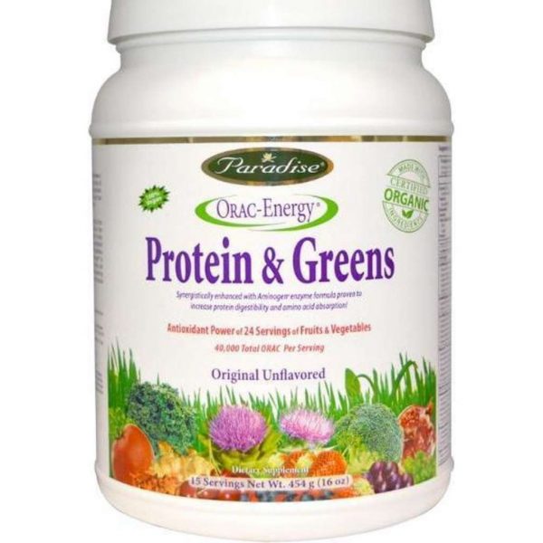 ORAC-Energie, Proteines & Greens (454 g) - Paradise Herbs