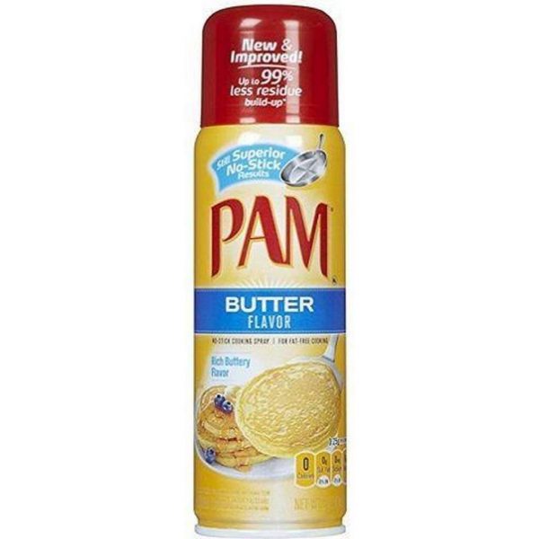 PAM Cooking Spray Butter Per Bus