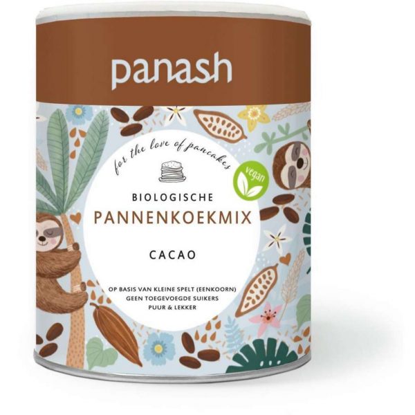 Panash Cacao pannenkoekenmix - voor 16 pannenkoeken - 400 gram pannenkoekmix