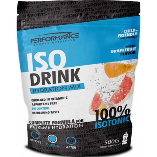 Performance Sports Nutrition - Isodrink - 500 gram-Red Orange