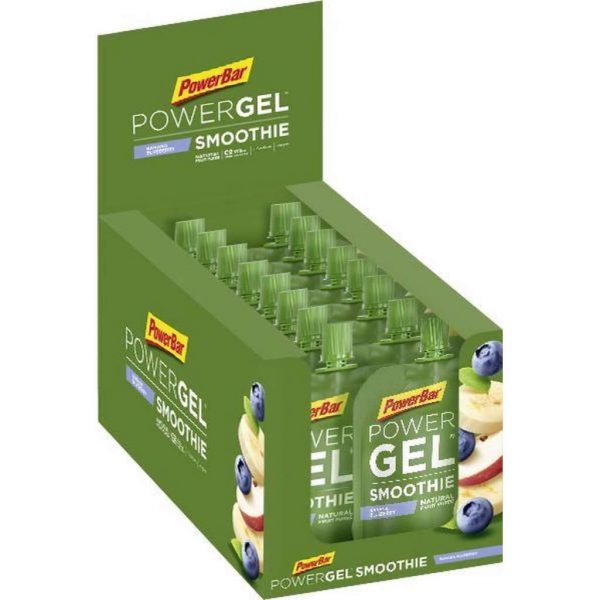 PowerBar PowerGel Smoothie Banana Blueberry 16x90g