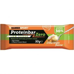 Proteinbar Zero NAMEDSPORT Creme Brulee - Doos van 12 stuks