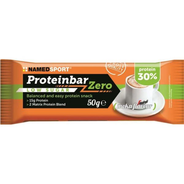 Proteinbar Zero NAMEDSPORT Mokka - Doos van 12 stuks