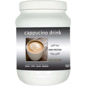 Proteine dieet shake cappuccino - koolhydraatarm en eiwitrijk - 450g