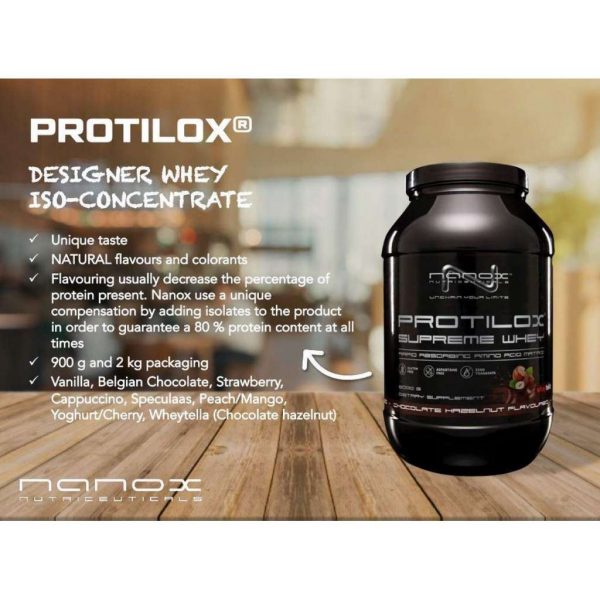 Protilox belgian chocolate 900g