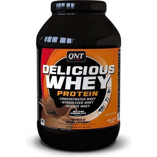 QNT Delicious Whey|Protein Eiwitpoeder|Eiwitshake|2.2kg|Chocolate