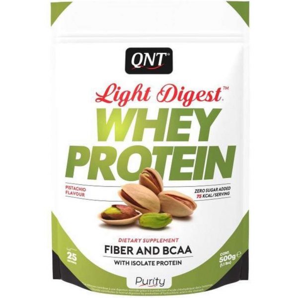 QNT|Light Digest|Eiwitpoeder / Eiwitshake|500g |Pistache