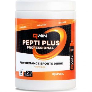 QWIN PeptiPlus - Sportdrank poeder - Orange 380g