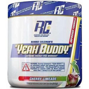 RCSS - YEAH BUDDY -  Cherry Limeade smaak - Pre-Workout - (270 GR) - Super sterk gedoseerd