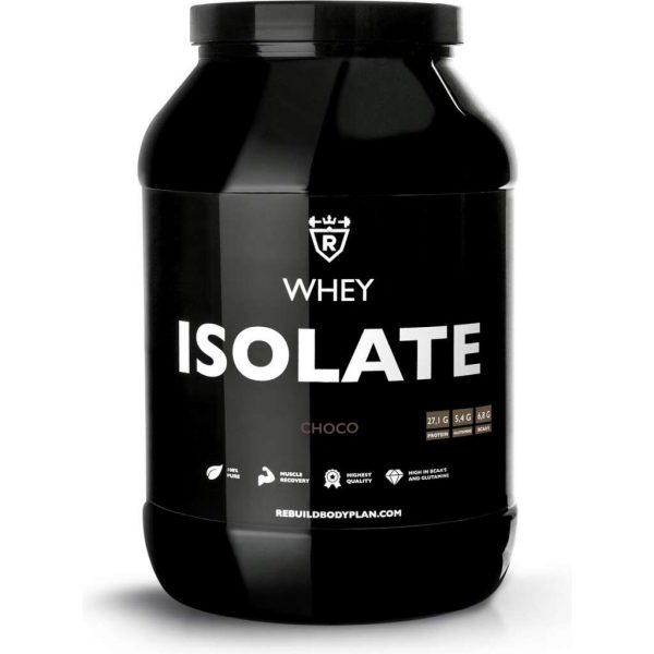 Rebuild Body Plan RBP110014 Whey Isolaat 2000 g - Choco