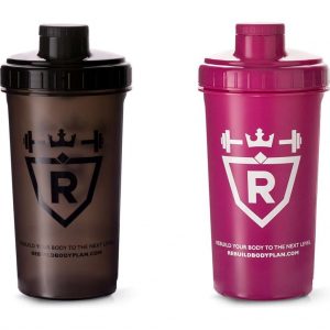 Rebuild Body Plan RBP229903 Shakebekers 700 ml - 1x Zwart en 1x Roze