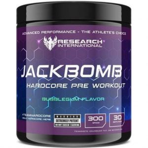 Research Jack Bomb 300gr - 30 servings - Bubblegum