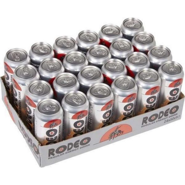 Rodeo Energy Drink - 24 blikjes van 50 cl