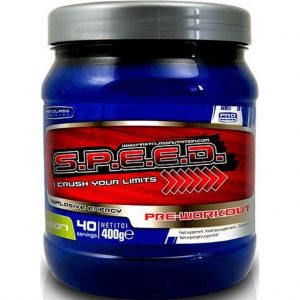 S.P.E.E.D. - Pre-Workout booster 400gr Lemon - Speed booster hardcore