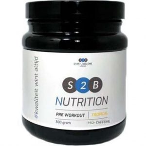 S2B Nutrition Pre workout Tropical 300 Gram Pot