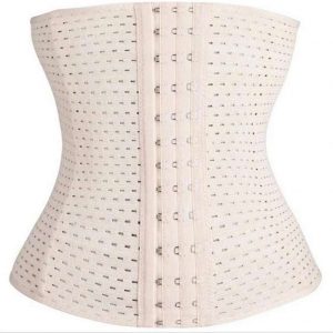 Saizi beige /Waist Trainer - L - Buik Korset Belt - Body Shaper Trimmer Corset Band - Shapewear