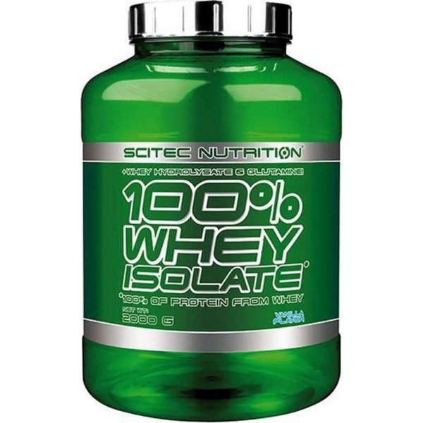 Scitec Nutrition - 100% Whey Isolate Protein met extra Glutamine - 2000 g - Vanilla