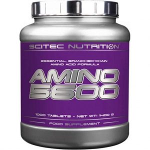 Scitec Nutrition - Amino 5600 - Essential, Branched-chain amino acid formula - 1000 tabs - 250 porties